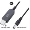 Cable Convertidor De Usb 5v A Dc 9v O 12v Modem Router Cantv