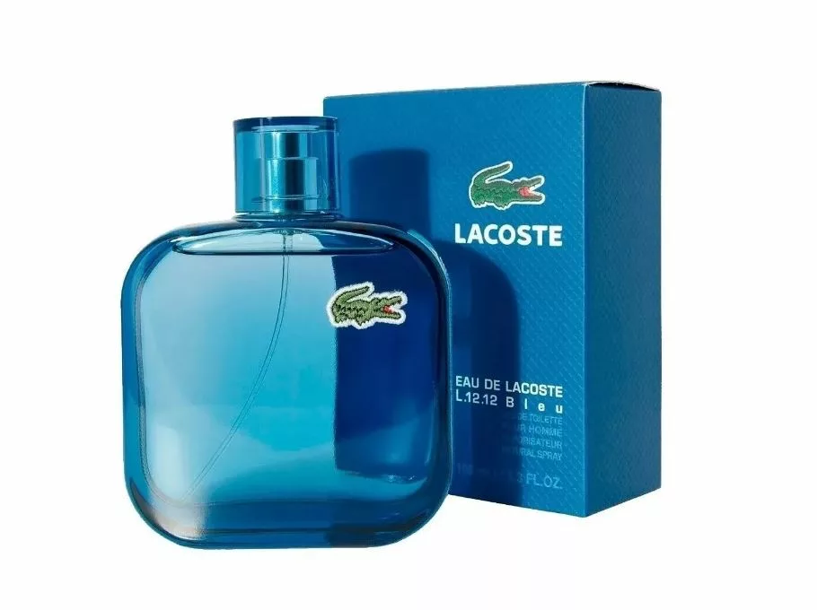 Perfume Lacoste Blue De Caballero 100 Ml - Tu Tienda