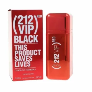 Perfume 212 Vip Black Red Para Caballero 100 Ml