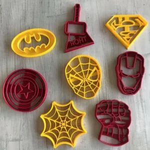 cortadores de galletas super heroes