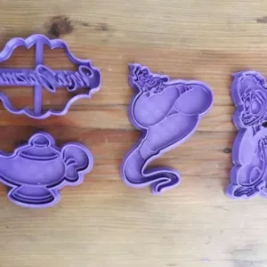 molde cortador galleta aladdin